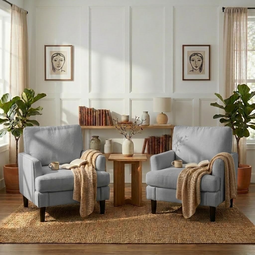 Century Textile & Sewing Supply By Owner - #Accent Chair Set Of Mid-Century Comfy