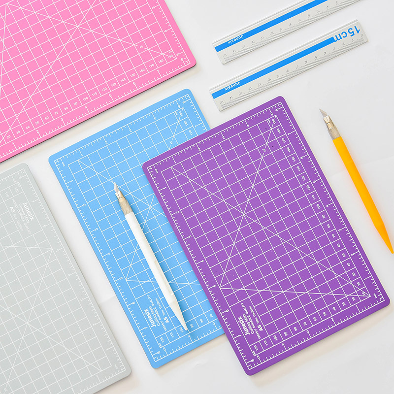 Cutting Mat Self Heal - 1Set A5 Cutting Mat Ruler Engraving