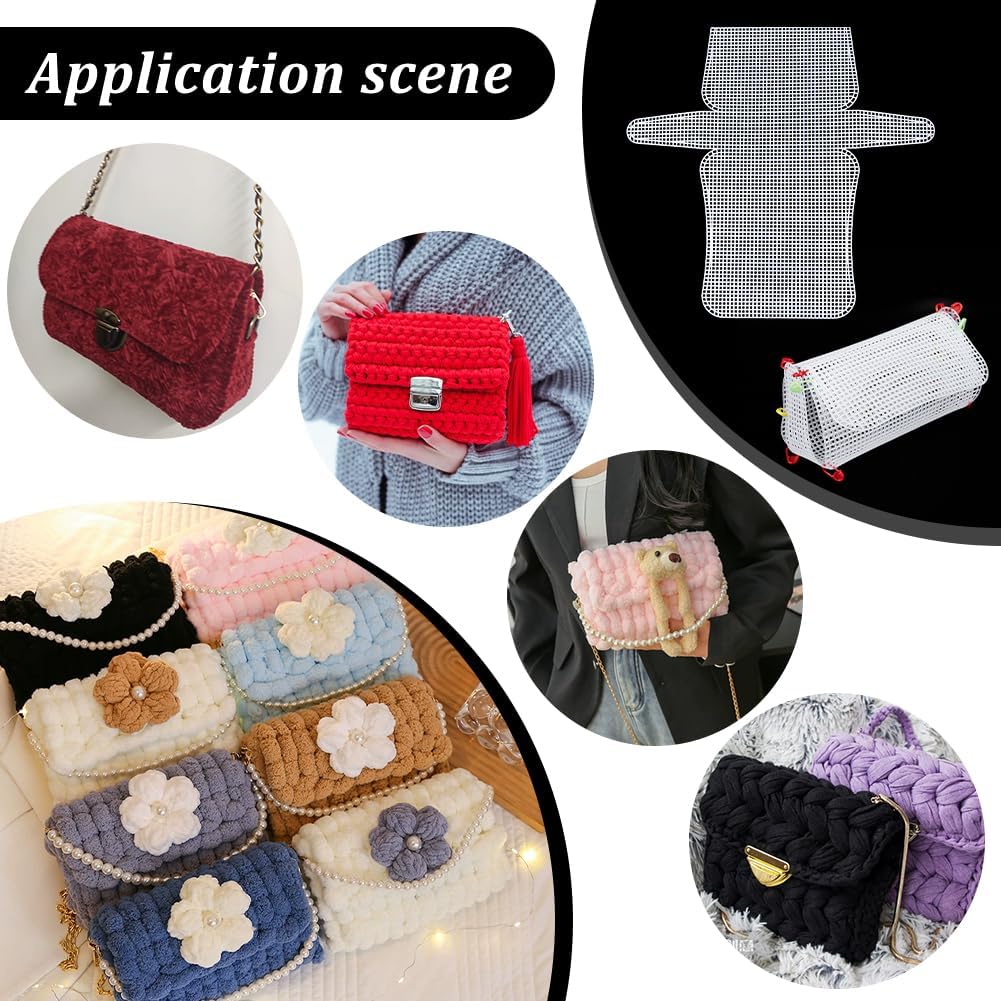 1-4Pcs Plastic Mesh Canvas She - огляд і ціна Sewing Net