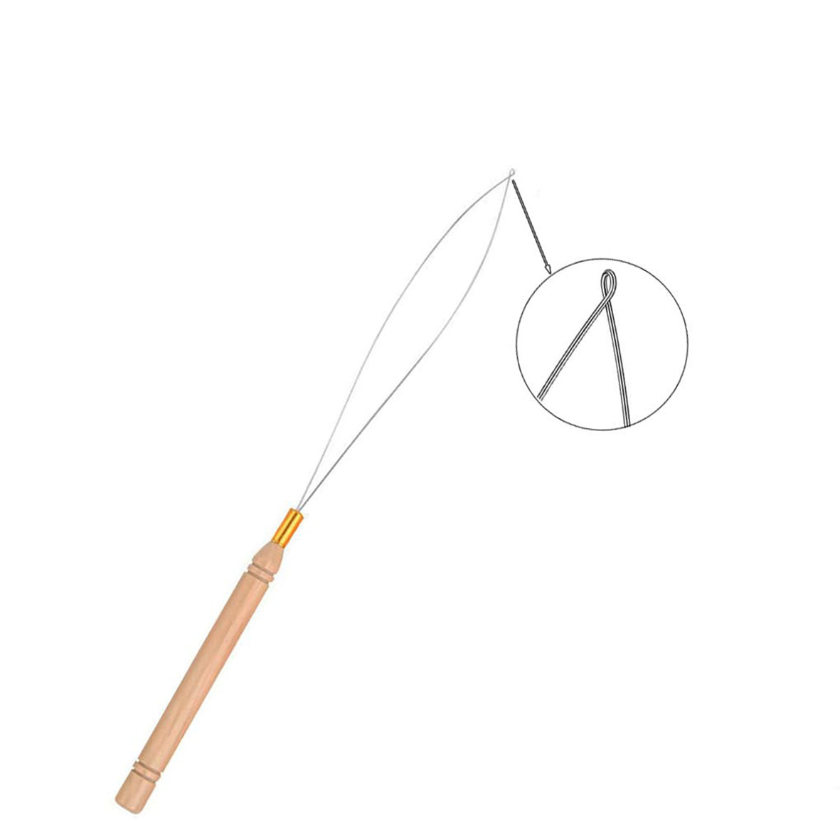 Hair Extensions Tool Kit - Mic - огляд і ціна Needle Threader Tool