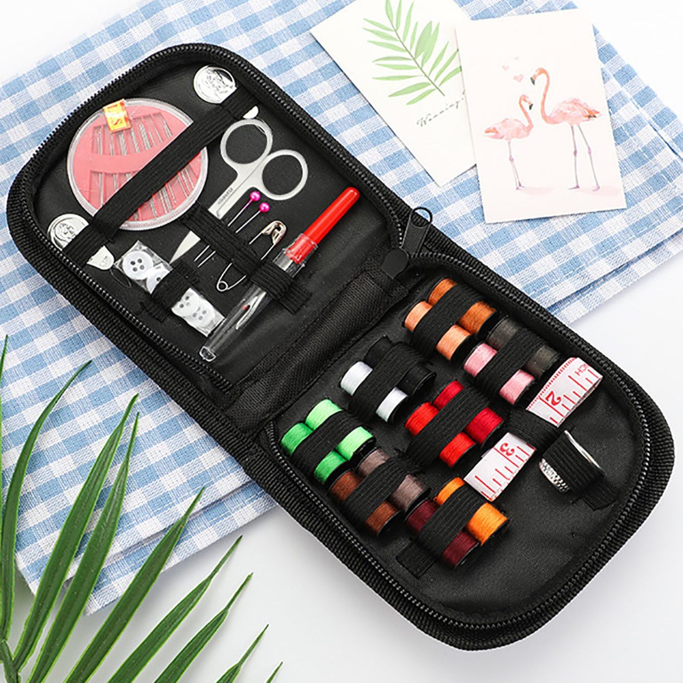 Set of 27 Sewing Kit Including - огляд і ціна Needle Threader Tool
