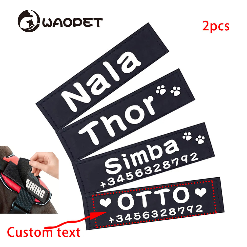 Custom Dog ID Tags For Harness - огляд і ціна Sewing Labels