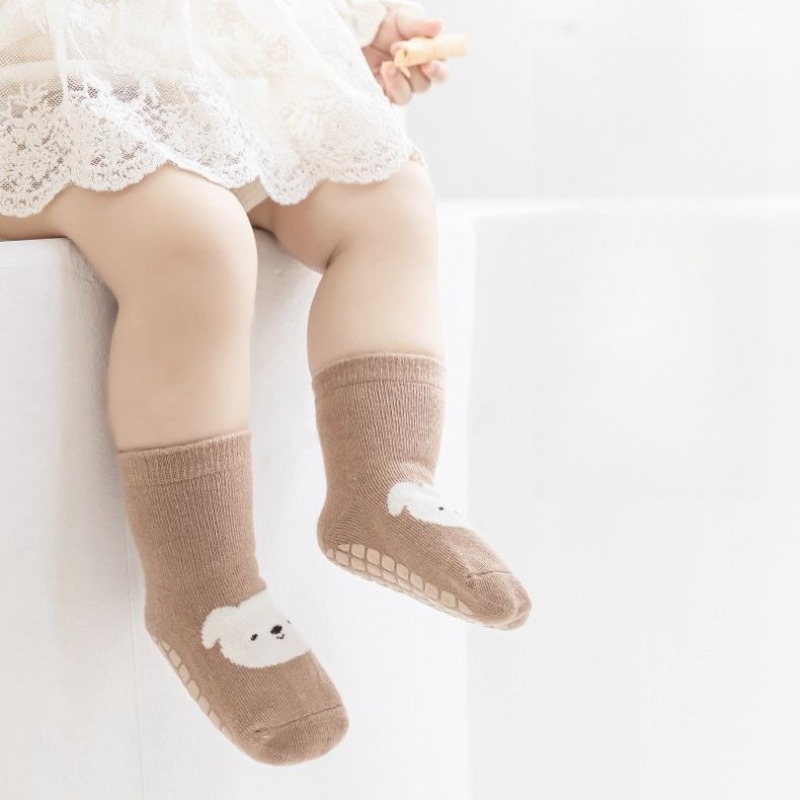 Baby Anti Slip Floor Socks Cot - огляд і ціна Gripper Foot Walking