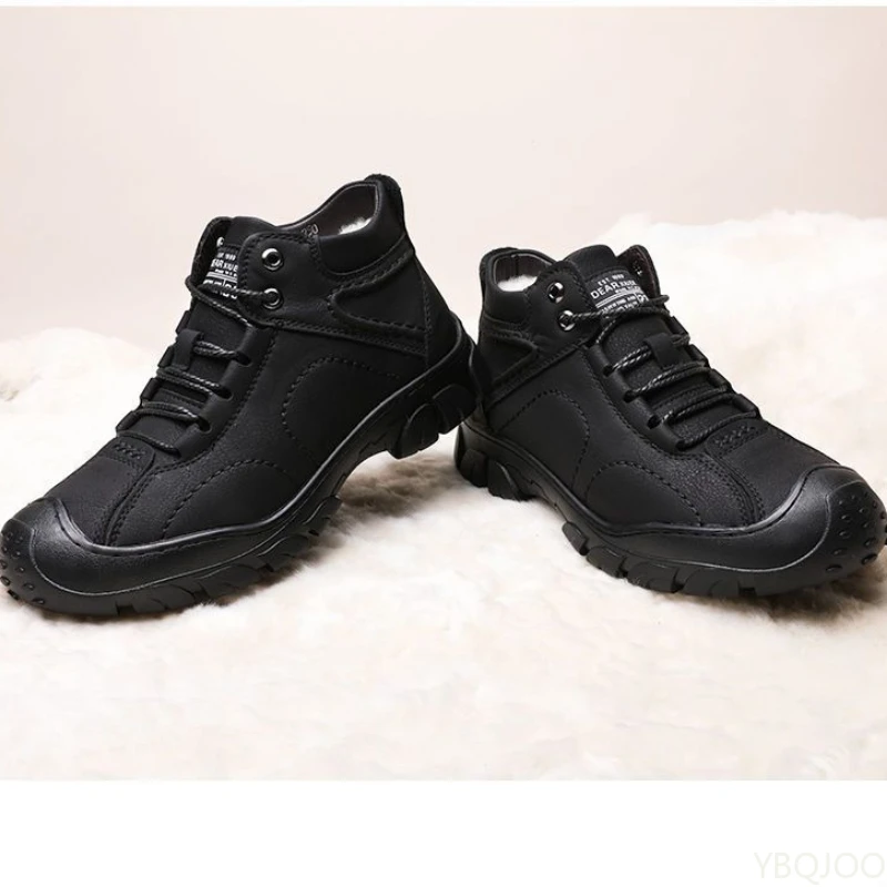 Men's Winter Velvet Thick Boot - огляд і ціна Sewing Fleece