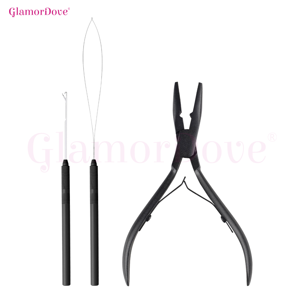 GlamorDove Micro Ring Hair Ext - огляд і ціна Needle Threader Tool