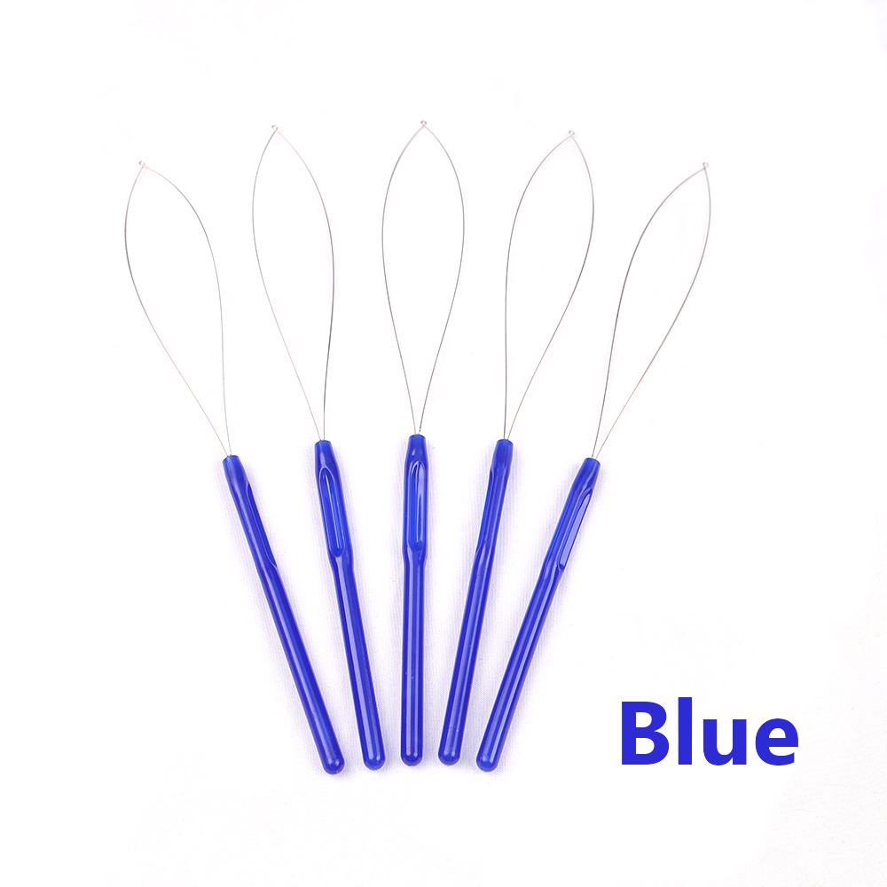 5 PCS Hair Extension Loop Need - огляд і ціна Needle Threader Tool