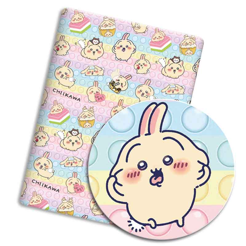 Hot Cartoon fabric 140x50CM co - огляд і ціна Sewing Textiles