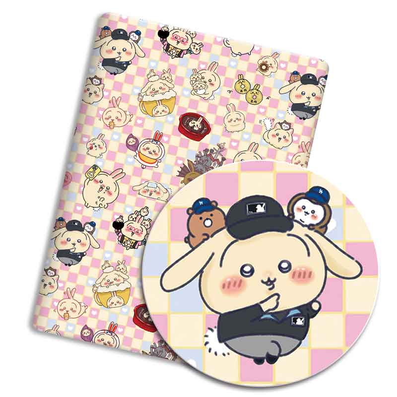 Hot Cartoon fabric 140x50CM co - огляд і ціна Sewing Textiles
