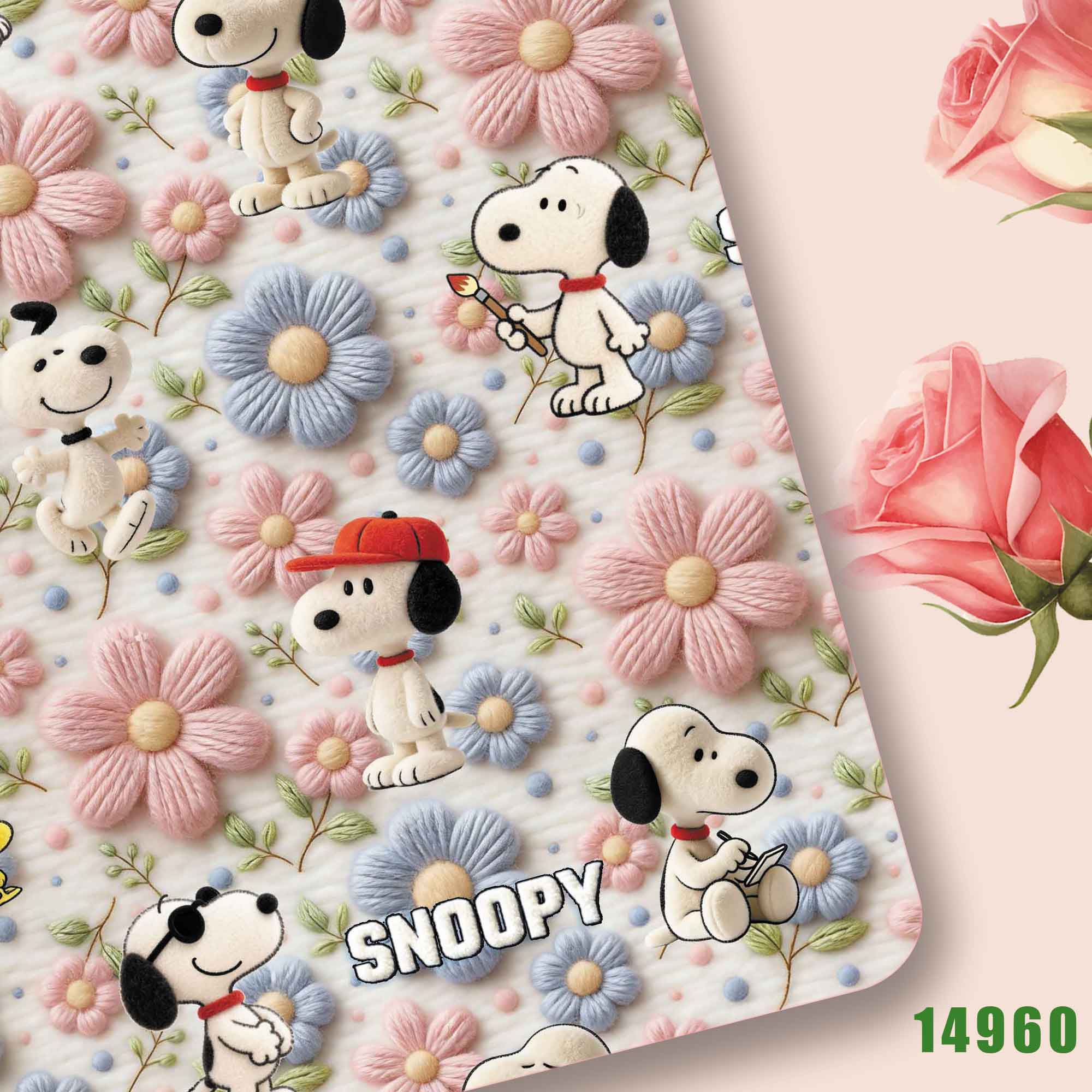 TAKARA TOMY Snoopy fabric140CM - огляд і ціна Sewing Textiles