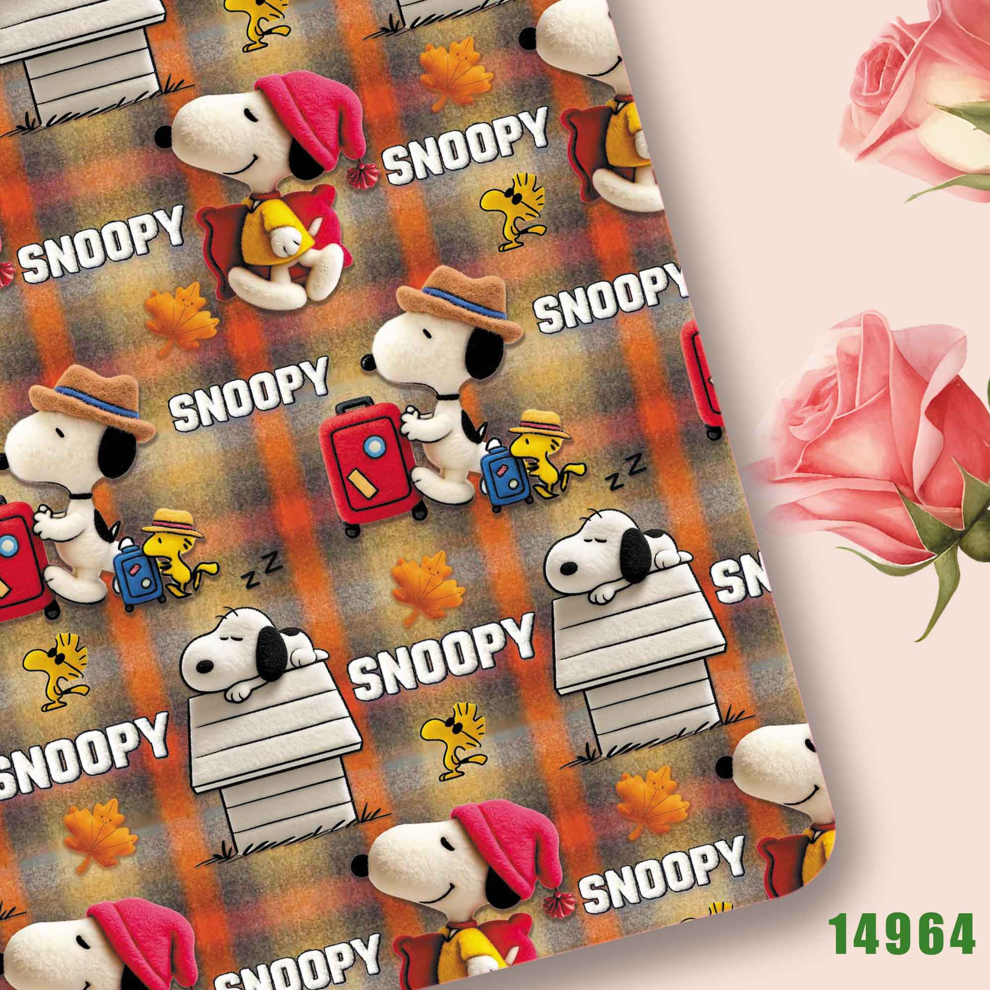 TAKARA TOMY Snoopy fabric140CM - огляд і ціна Sewing Textiles