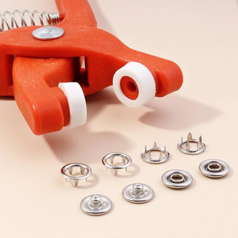 50 Sets 9.5MM Five Jaw Buckle  - огляд і ціна Sewing Tas