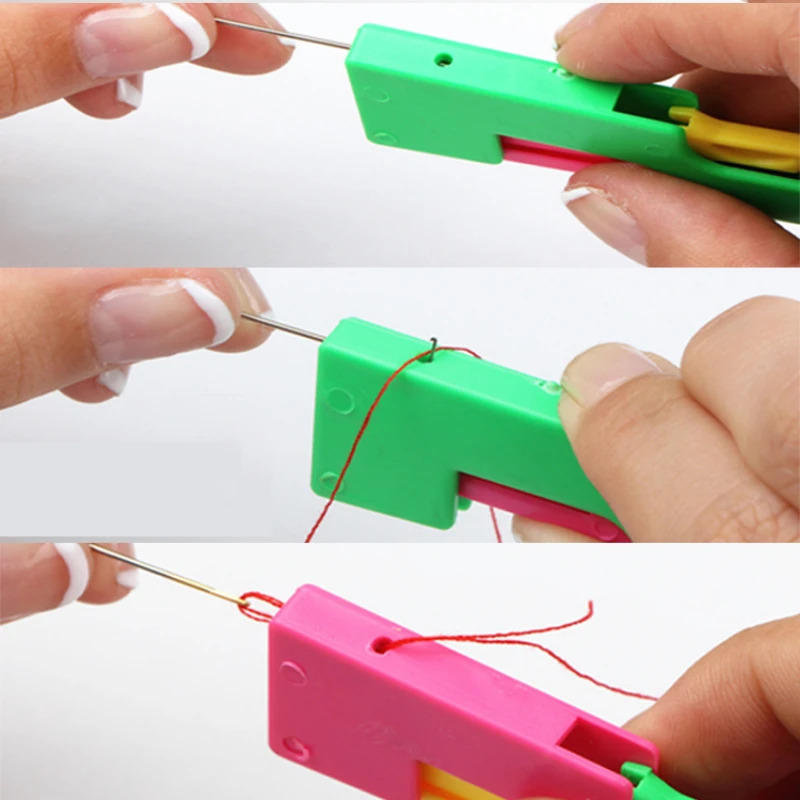 1pcs Elderly Convenient High Q - огляд і ціна Needle Threader Tool
