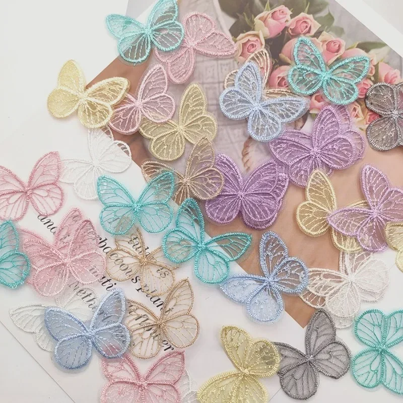 20Pcs/lot 4.5*3.5cm Embroidere - огляд і ціна Sewing Tas