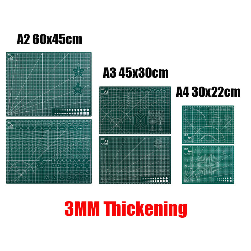 A2 A3 A4 PVC Cutting Mat Pad D - огляд і ціна Cutting Mat Self Heal