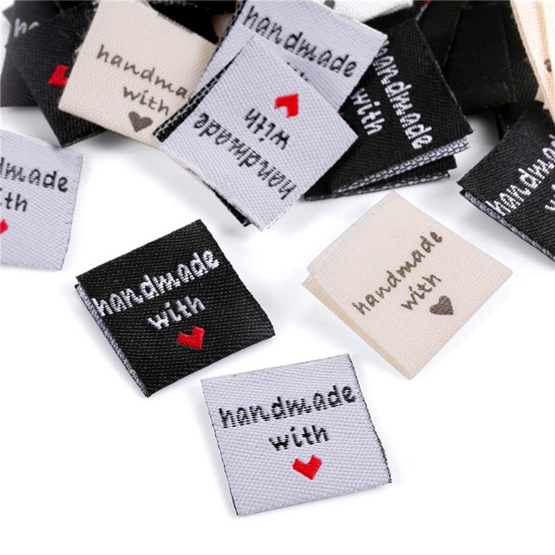 A02M-300 Pcs Handmade Sew-On W - огляд і ціна Sewing Labels