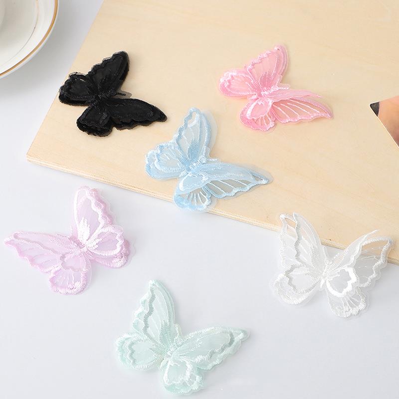 10pcs Butterfly Patches 3D Lac - огляд і ціна Sewing Tas