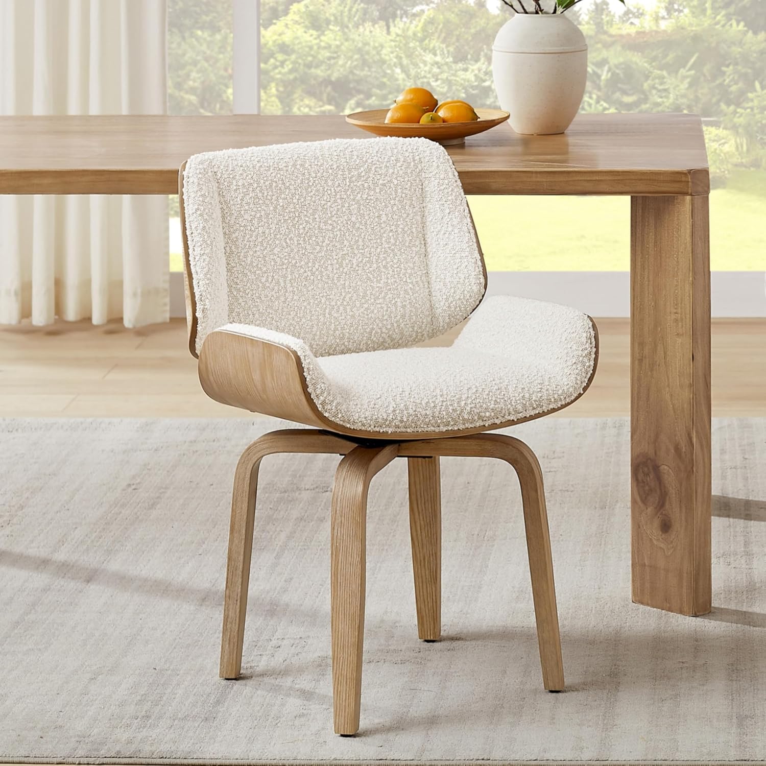 Swivel Dining Chair, Fabric Up - огляд і ціна Century Textile & Sewing Supply By Owner