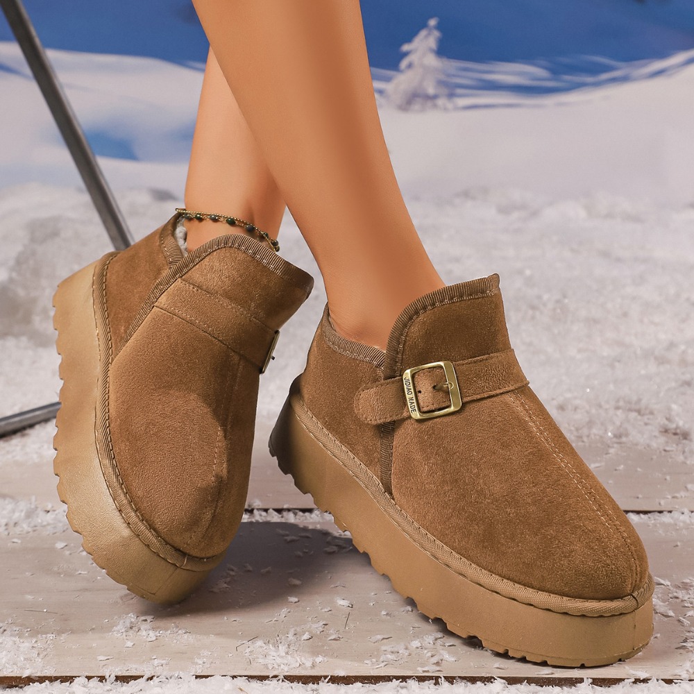 Women's Winter Snow Boots Thic - огляд і ціна Sewing Fleece