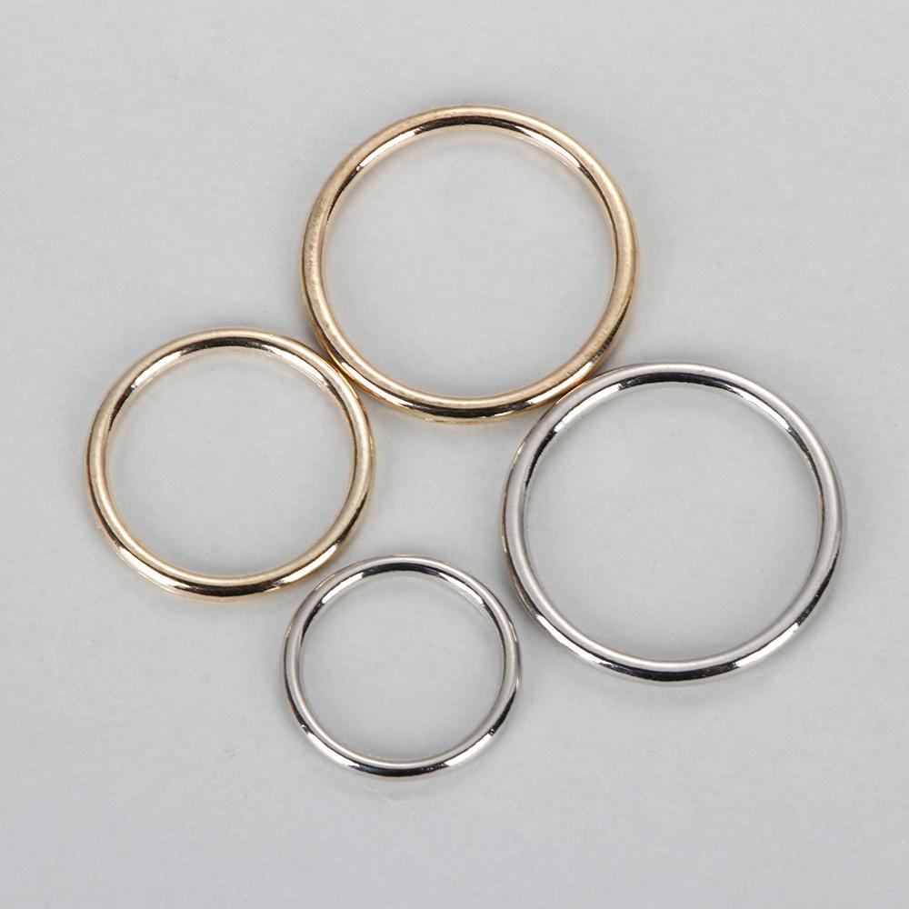 10Pcs Metal O Ring Silver Gold - огляд і ціна Sewing Tas