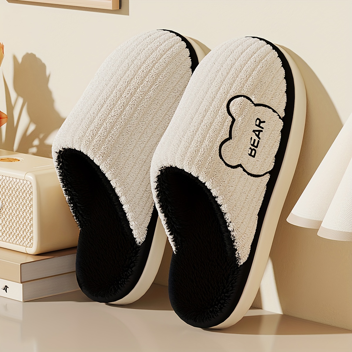 Winter Warm Plush Slippers Men - огляд і ціна Sewing Fleece