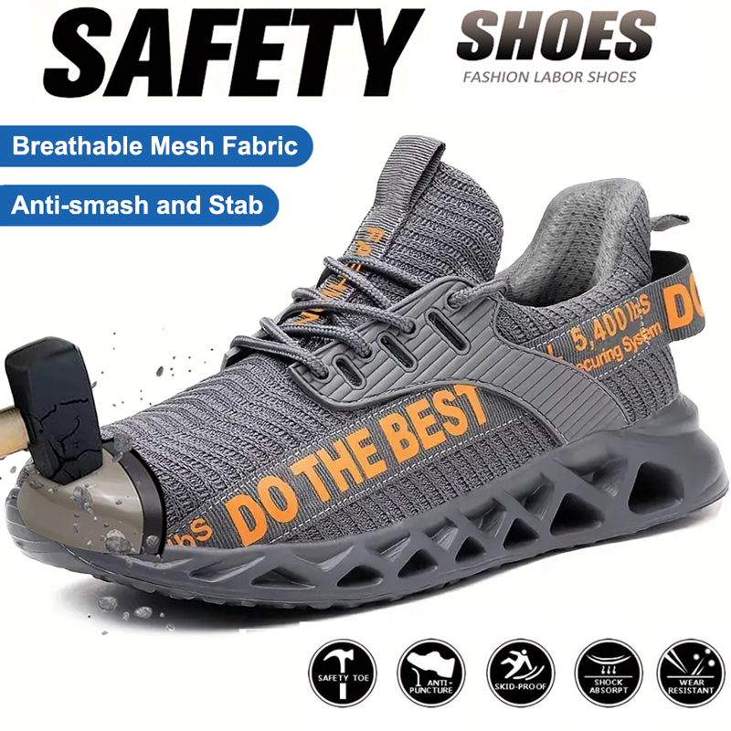 Steel Toe Safety Shoes for Men - огляд і ціна Sewing Net