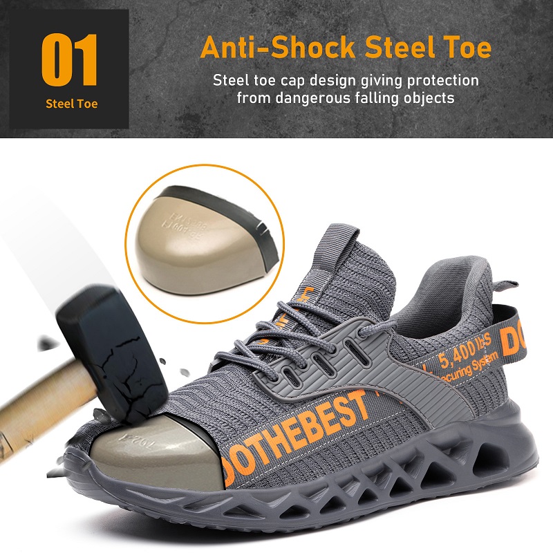 Steel Toe Safety Shoes for Men - огляд і ціна Sewing Net