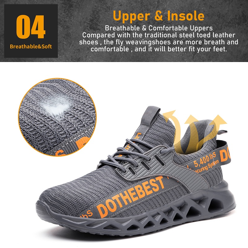 Steel Toe Safety Shoes for Men - огляд і ціна Sewing Net